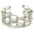 Zadig & Voltaire ZADIG VOLTAIRE X ANNELISE MICHELSON T BRACELET18 IN SILVER METAL + BOX Silvery  ref.715479