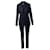 Esmoquin clásico Dior de botonadura sencilla de lana virgen negra Negro  ref.715752