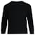 Apc a.P.C Crewneck Sweater in Black Cotton  ref.715893