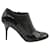 Stivali Dior Serpent alla caviglia con tacco alto in pelle nera Nero  ref.715990