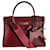 Bordeauxrote Hermès Kelly Tasche 32 cm in Kastenleder  ref.716164