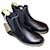 Dr. Martens Air Wair 2976 Chelsea Vegan Black Boots Semelles rebondissantes à coussin d'air Synthétique Noir  ref.716172