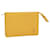 LOUIS VUITTON Epi Trousse Crete PM Accessory Pouch Yellow LV Auth 32788 Leather  ref.716352