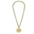 Chanel CC MEDAILLON HAUTE COUTURE Golden Metall  ref.716463