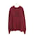 *Balenciaga BB logo print pullover parka (Bordeaux) [Men's] Cotton  ref.716632