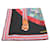 Bufanda de seda estampada hermès multicolor Metal  ref.717645