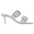 Sandals - Alexander Mcqueen - Ivory/Silver - Leather Multiple colors  ref.717682