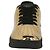 Sneakers basse Versace Jeans Couture metallizzate - vista 4