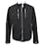 Balmain windbreaker jacket in black linen  ref.718077