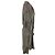 Robe tunique Reed Krakoff en soie et satin bronze avec ceinture en cuir - vue 3