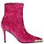 Versace Jeans Couture Botines de terciopelo aplastado de Versace Jeans
