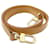 Bracelet d'origine Louis Vuitton en cuir beige  ref.719033