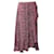 Autre Marque Rixo Gracie Ruffled Wrap Skirt in Pink Crepe de Chine Silk  ref.719768