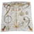 Foulard Hermès "Quintessence" Soie Blanc  ref.720229