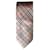 Burberry Corbata ancho de seda clásica, patrón de cuadros clásico Beige  ref.720231