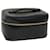 CHANEL Vanity Trousse Cosmétique Caviar Skin Noir CC Auth bs2949A  ref.720336