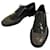 Saint Laurent Black studded derbies Size 42.5 Leather  ref.720649