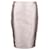 Armani Falda lápiz clásica gris metalizado claro/plata Metálico  ref.720699