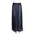 Vionnet Gonna midi semitrasparente blu navy - vista 2