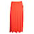 Lanvin Jupe plissée orange vif Polyester  ref.720745