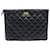 Chanel Black Classic Leather Pouch  ref.720752