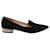 Nicholas Kirkwood Black Pointed Shoes with Faux Pearls Heels Suede  ref.720753