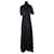 Vestido céline 40 Negro Viscosa  ref.721049