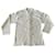 Autre Marque Jacket with ecru mao collar, herringbone fabric T. L - Unisex Cream Cotton  ref.721177