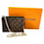Louis Vuitton Pochette 19 Brown Cloth  ref.721221