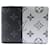 NEW LOUIS VUITTON M WALLET63025 MULTIPLE MONOGRAM ECLIPSE SPLIT NEW Grey Cloth  ref.721674