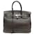 Hermès Hermes Birkin Handtasche 35 Schoko-Togo-Leder 2006 & PALLADIE-LEDERTASCHE Braun  ref.721725