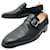 BERLUTI SHOES BUCKLE LOAFERS 7 41 BLACK LEATHER SHOES  ref.721948