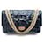 Chanel handbag 2.55 PUZZLE MM CROSSBODY IN BLUE PATENT LEATHER HANDBAG  ref.721967
