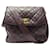 CHANEL BESACE BAG WITH TIMELESS CLASP QUILTED LEATHER BANDOULIERE BAG Dark red  ref.722041