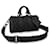 Louis Vuitton LV Keepall 25 Monogram Leather Black  ref.722393