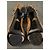 Tacchi alti Prada borchiati con cut out Marrone Nero - vista 15