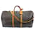 Louis Vuitton keepall 60 monogram shoulder strap Brown Leather  ref.722772