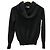 *MCQ ALEXANDER McQUEEN Women's S Size Wool Long Sleeve Sweater Turtleneck Black