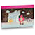 Louis Vuitton Animation de Noël porte-cartes LV Marron  ref.722870