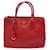 Prada Red Galleria Saffiano Leather Bag  ref.723040