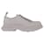 Alexander McQueen Tread Slick High-Top Sneakers Silvery Metallic  ref.723083