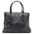 Prada Grand sac en cuir Saffiano noir Galleria  ref.723087