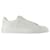 B Court Sneakers - Balmain - White - Leather  ref.723190