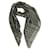 Écharpe pasmina châle classique monogramme gris carbone Louis Vuitton M76876 Soie  ref.723582