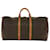 Louis Vuitton Keepall 60 Brown Cloth  ref.723589