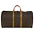 Louis Vuitton Keepall 60 Brown Cloth  ref.723708