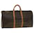 Louis Vuitton Keepall 60 Brown Cloth  ref.723900