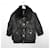 Burberry Brit Leather & Fur Trench Jacket Black  ref.724052