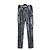 Giacca Jean Louis Scherrer Blu Navy e Argento in Cotone 38FR - vista 7