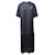 Prada-Hemdkleid mit Logo-Plaque in schwarzem Azetat Acetat Zellulosefaser  ref.724254